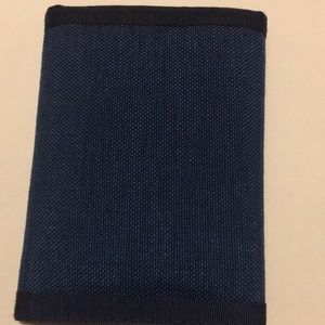 Vintage Sunshine Works Wallet Blue Canvas